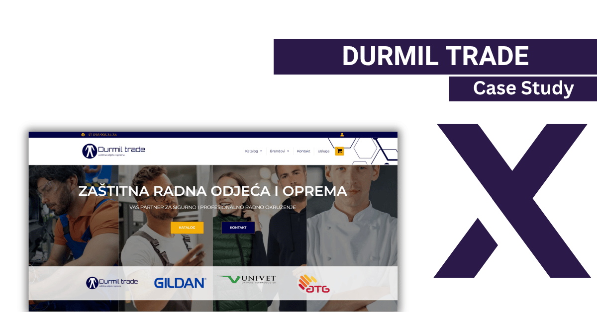 Durmil Trade Website Design SEO Case Study featured image